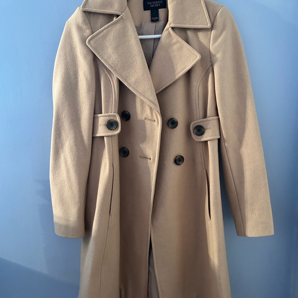 Victoria's Secret Classic Camel Trench Coat